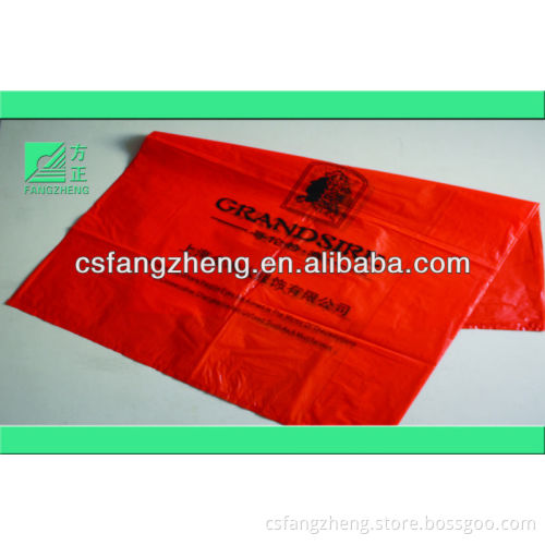 red large strong thank you plastic bags for menswear